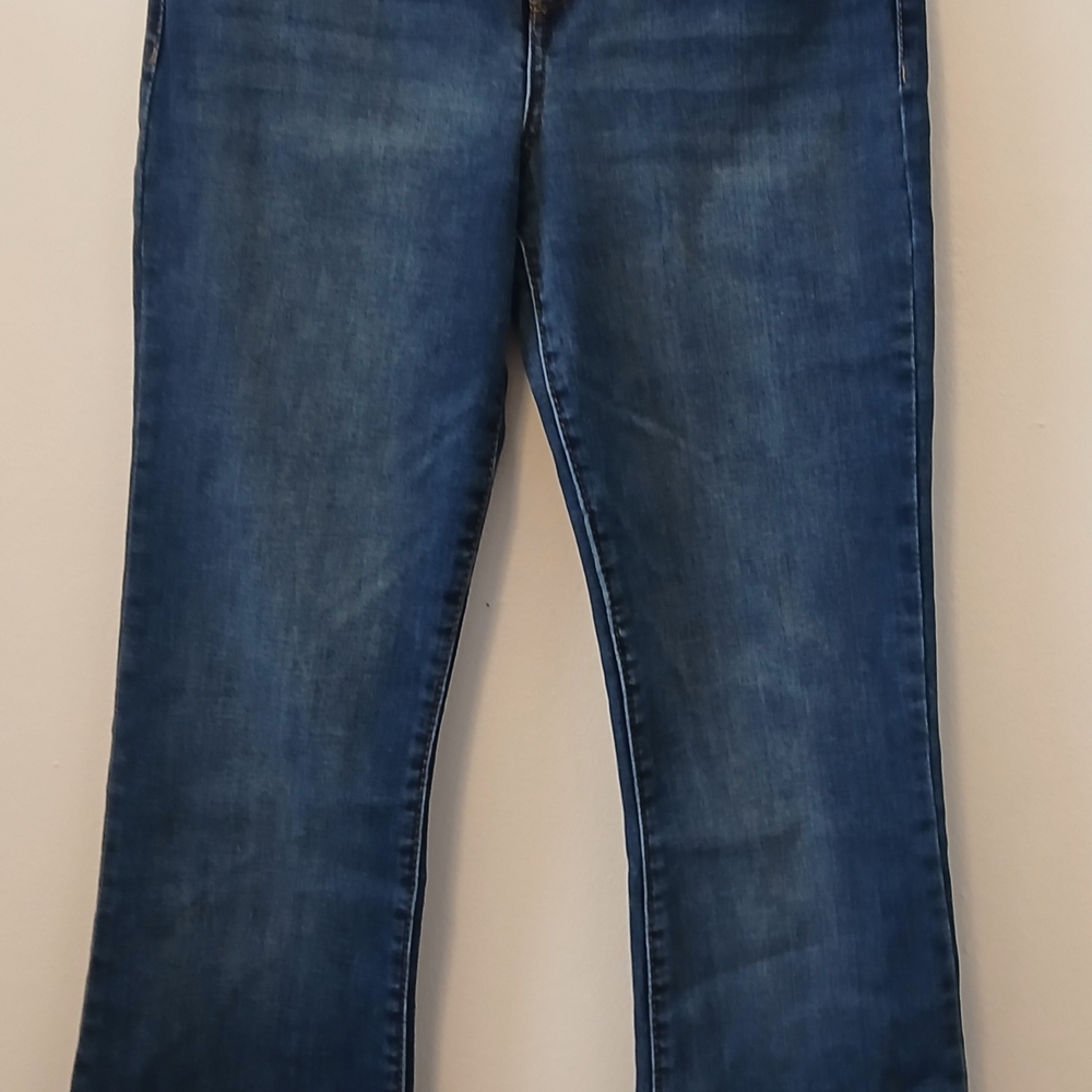 BCBGeneration Dark Blue Straight Leg Jeans
